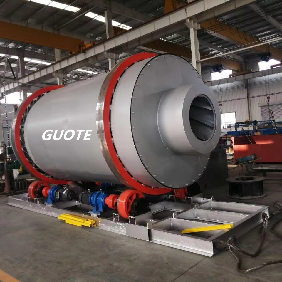 Energy Saving Industrial Washing machines And Dryers Sand Rotary Dryer for Drying Silica Sand