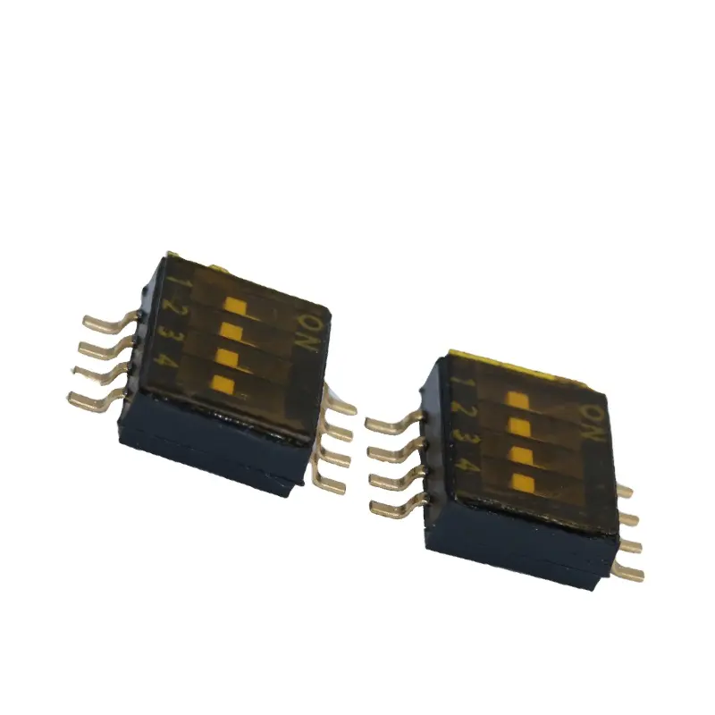 CHA -SHP SMD SMT Tru-Hole Tri-State Dip Switch with Gold Plating