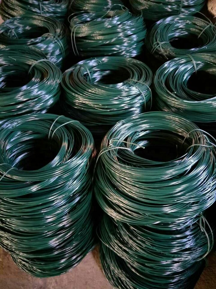 Good Quality Galvanized Soft And Thin PVC Coated Garden Binding Wire/Twist