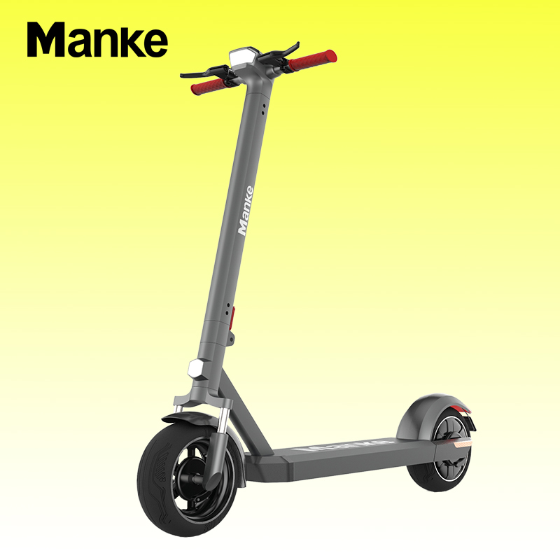 Манке MK089 Новинка Германия стандартным скутер электрический 350 Вт 10 дюймов жира шин Электрический самокат с двойной амортизацией