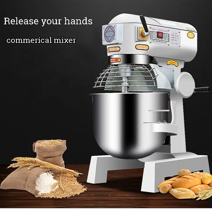 Kitchen Living Electric Industrial Large Planetary Flour Eggs Food Mixer/Food Powder Mixer Machine
