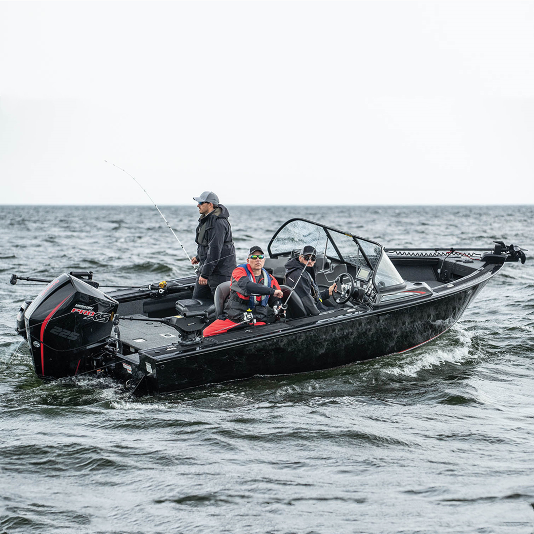Роскошная Высококачественная глубокая V-образная алюминиевая лодка KINOCEAN для ловли окуня с хранилищем внутри для продажи