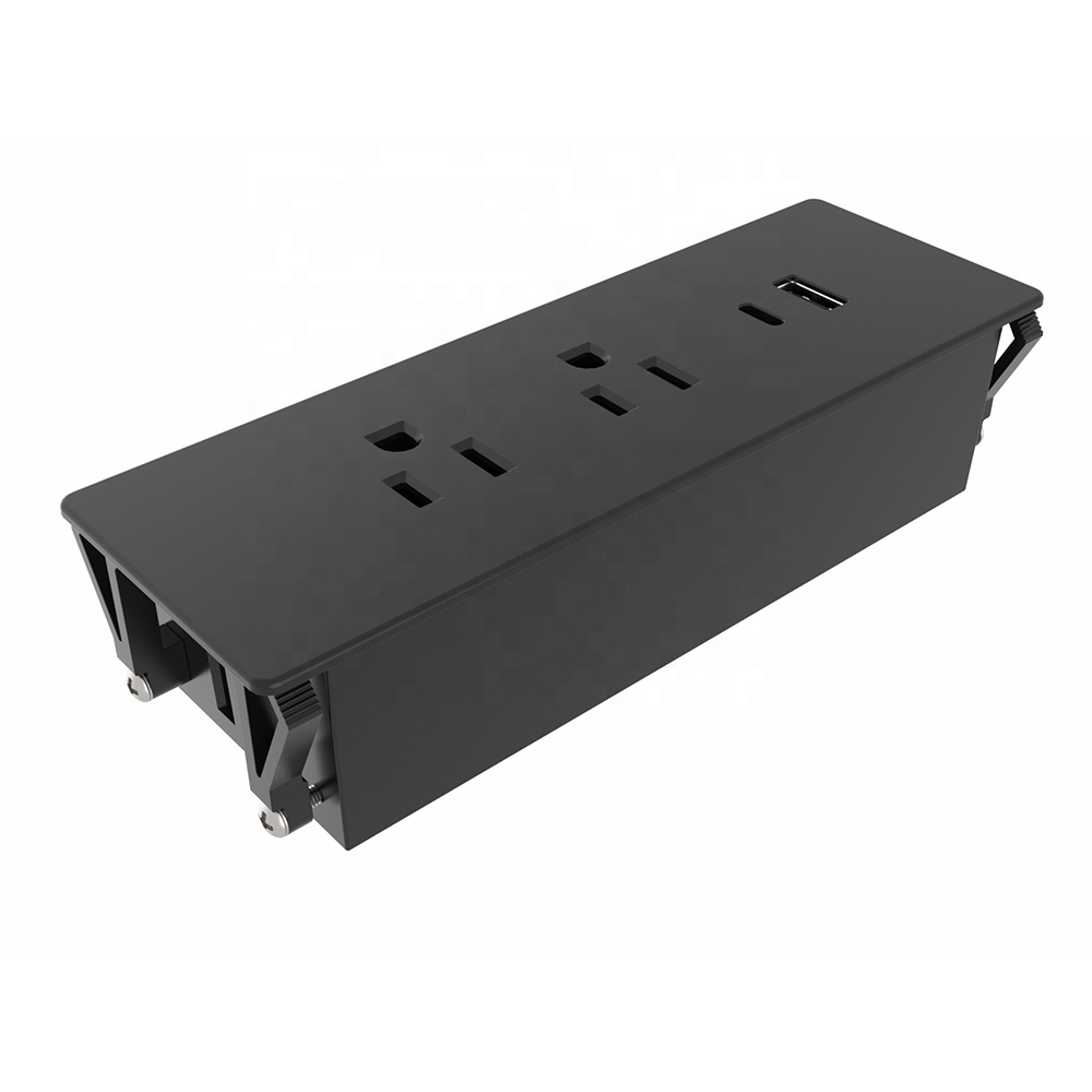 Встроенный стиль американский свинцовый Тип C usb зарядка настенная американская стандартная розетка