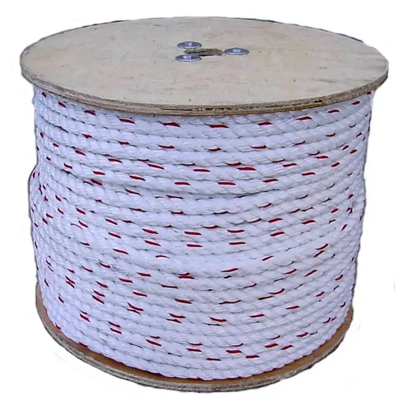 ISO certificated Polypropylene polyester nylon Braided Rope