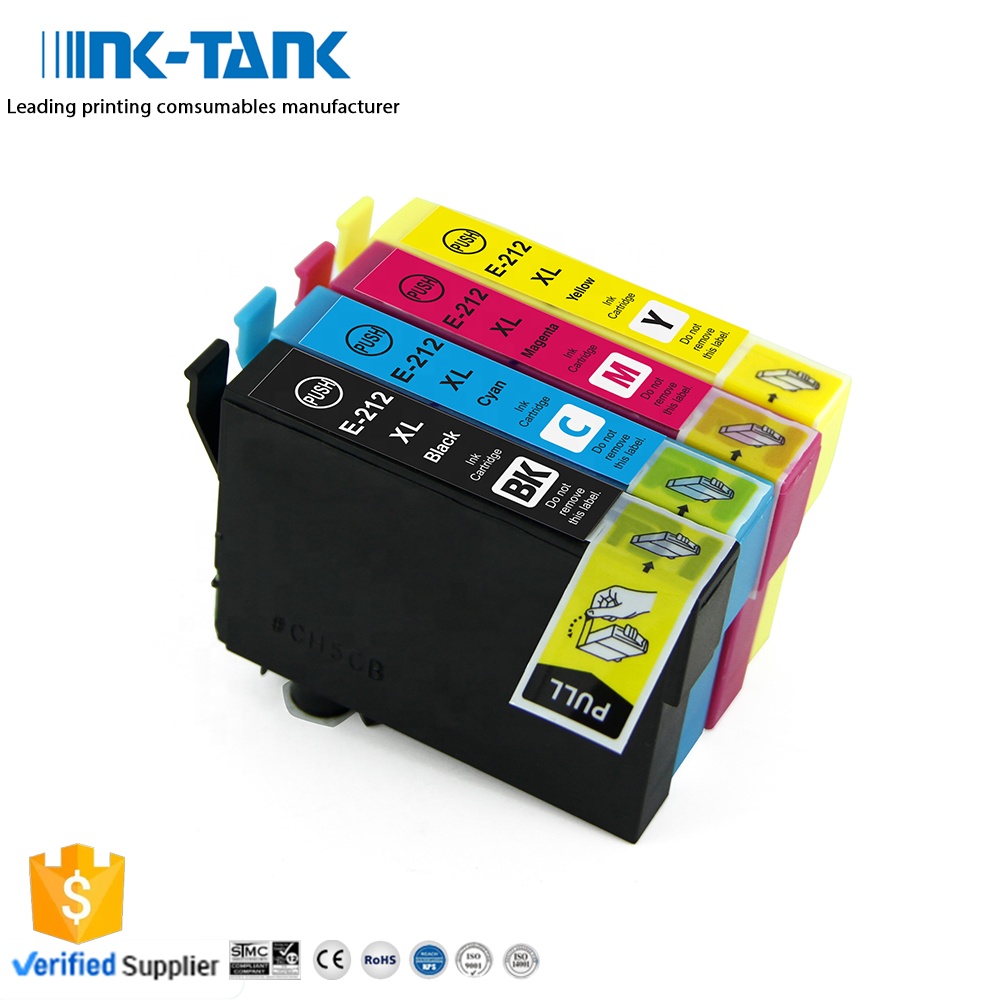 INK-TANK 212 212XL T212 T212XL Премиум цвет совместимый чернильный картридж для принтера Epson Expression Home XP-2100 XP-3100 XP-3105