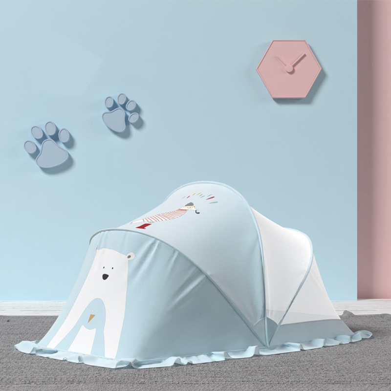 bed folding color pop up children baby mosquito net