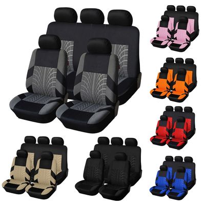Four Seasons Universal protector Fashion High Quality Polyester Cushion Car full Seat Cover