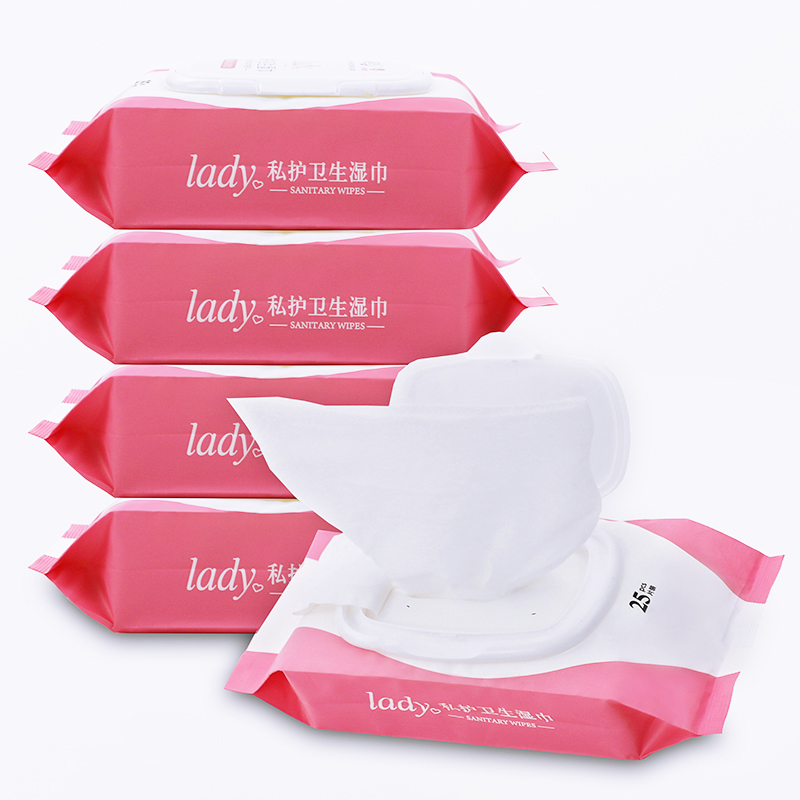 private label menstrual period cleaning wet wipes Sexual life wipes organic flushable feminine wipes