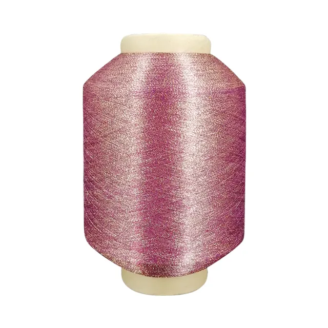 Ms Type Gold Embroidery Polyester Metallic Yarn For Weaving made in China sequin yarn