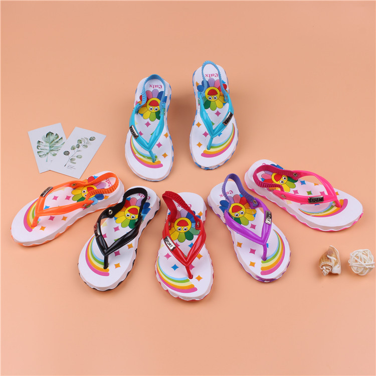 New Arrivals Cute Kids Sandals Summer Newborn Infant Flowers Soft Sole Baby Girls Sandals