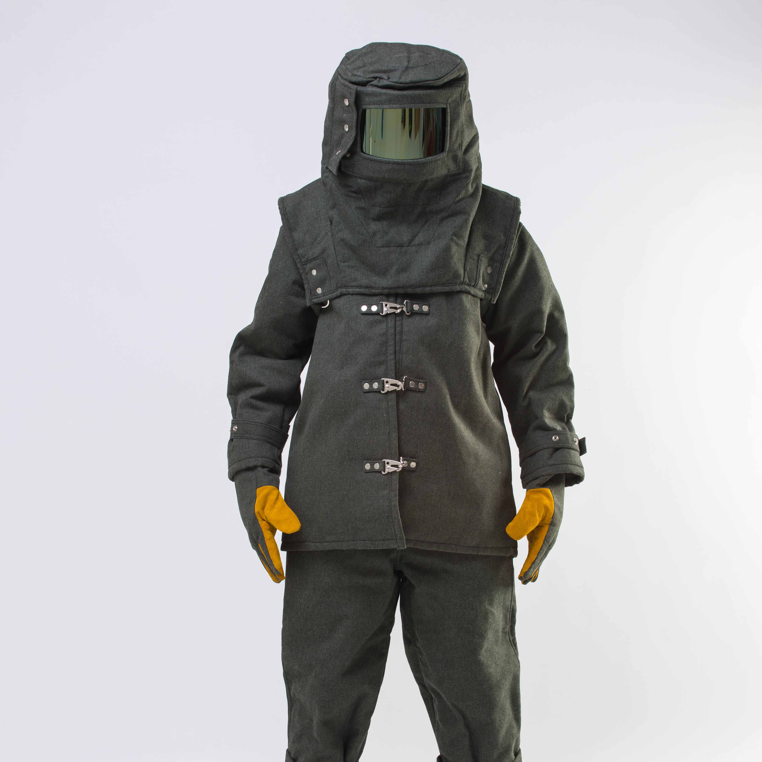 Hot selling 7 layers Flame Retardant Cotton Entry Fire Clothing Fire Fighting fire proximity suit