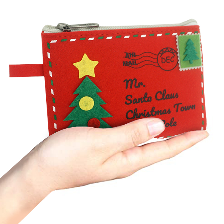 Home sweet home christmas felt key holder