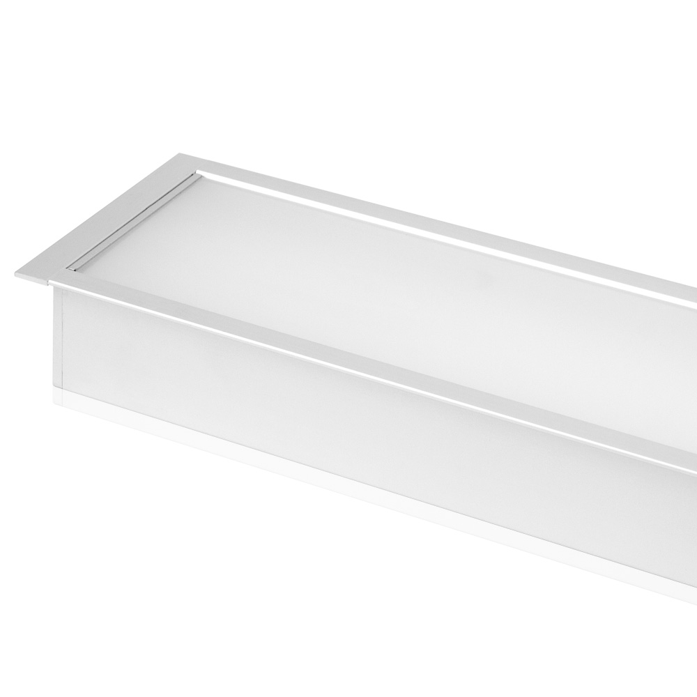 R8636-WW34 warm white 34W LED linear light 4ft 1227mm linear highbay light ETL CE CB certified recessed linear light