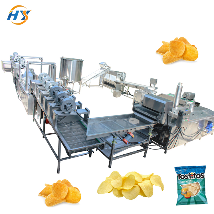 Low Price Automatic Potato Chips Machine plant production line with CE