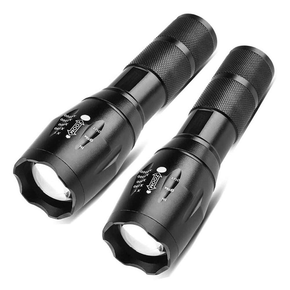 Baiyuheng Military Small T6 Led Flashlights 18650 Multi Tool Strobe Function Tactical Flashlight