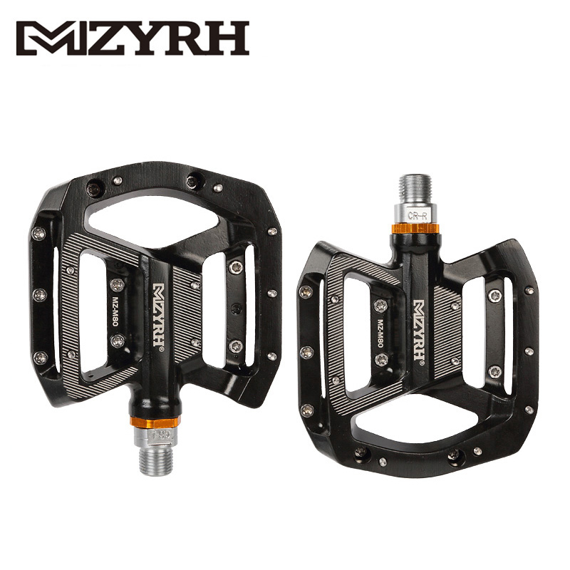 MZYRH M80 Bike Pedal Aluminum Needle Bearing Platform Anti-skid BMX MTB Bicycle Pedals