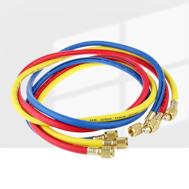 60" Manifold Hose Set Low Loss Yellow Jacket 29985 Refrigeration Hose