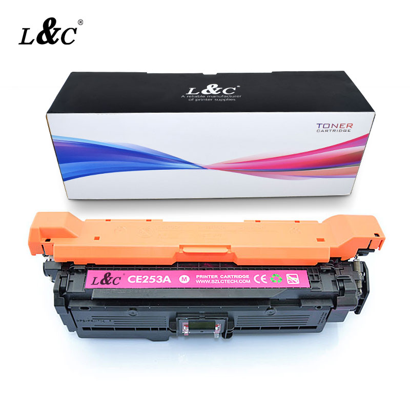 Картридж с тонером Premium 504A CE250A CE251A CE252A CE253A для лазерного принтера HP Color LaserJet CP3525 CM3530