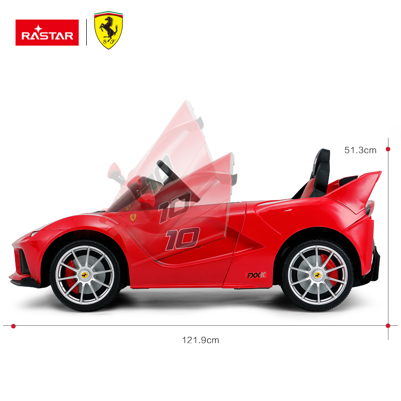 RASTAR Ferrari 2,4G 12V детский игрушечный автомобиль с дистанционным управлением