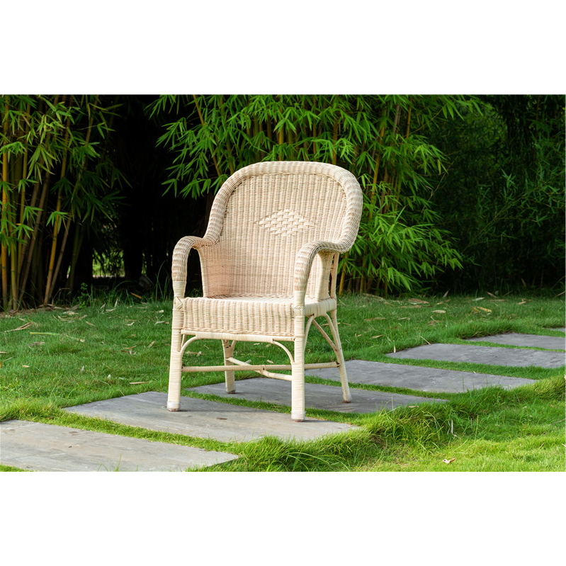 Handmade new design cane peacock indonesian chair