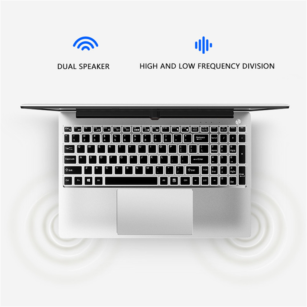 toposh 15.6 inch with intel core laptop notebook backlit keyboard mental body computer in stock
