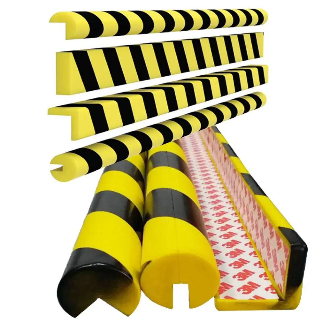 Self-Adhesive Warehouse Wall Protection Safety PU foam Corner Guard