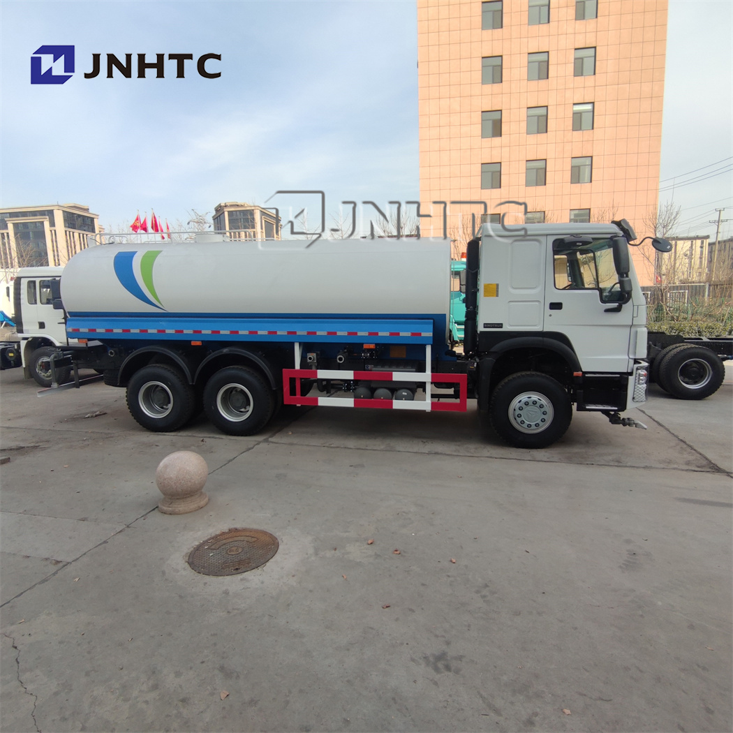 Новый китайский цистерна HOWO 20000-25000L для воды, 336hp 371HP, дизельный распылитель bowser, грузовик, цистерна, вода