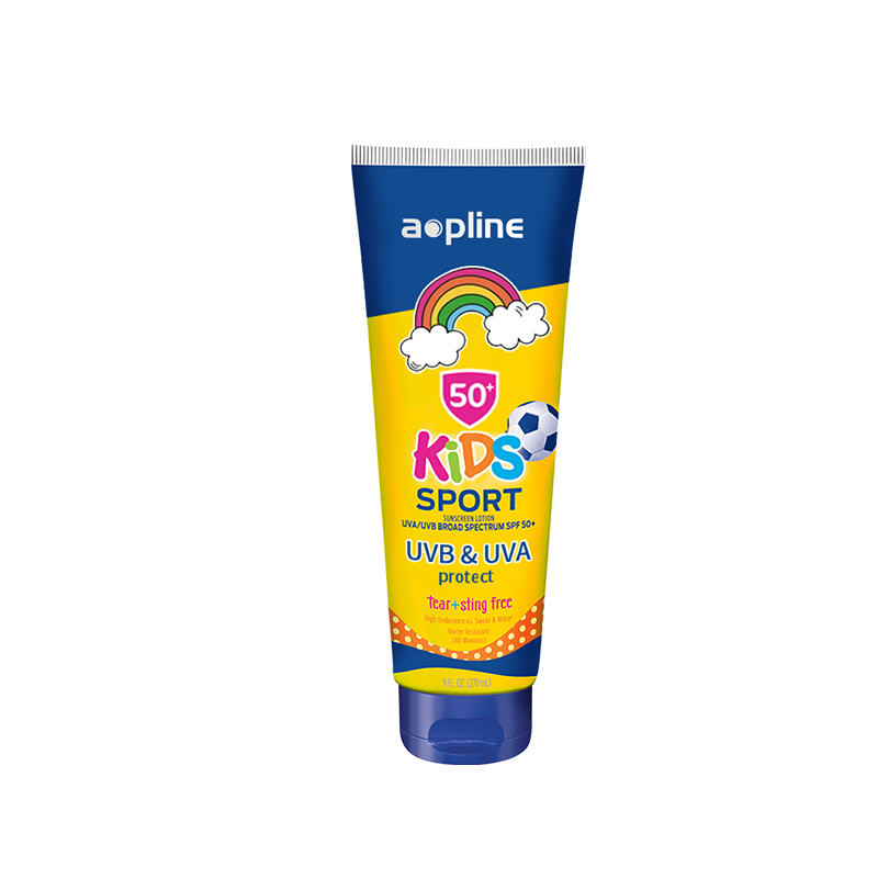 Private label natural organic broad spectrum zinc mineral kids sunscreen for baby
