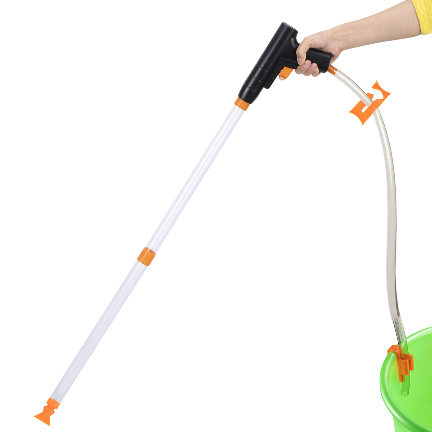 Hot Seller Aquarium Cleaner Water Changer with Air-Pressing Button Fish Tank Sand Cleaner Kit
