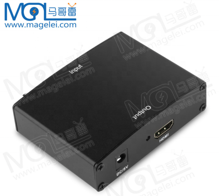 Mini Size 5.1Gbps 1080P Hign Resolution VGA to HDMI Converter Adaptador for DVD Set-top Box Game Console