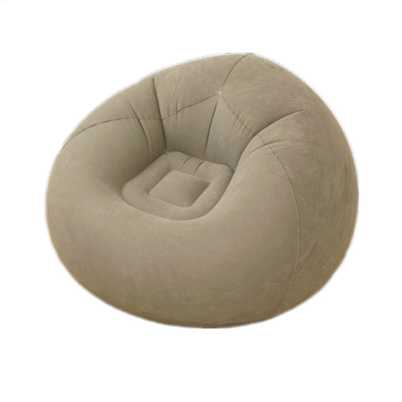 Portable Removable PU Fabric Soft Living Room Outdoor Bean Bag fill One Seat Bean Bag Sofa