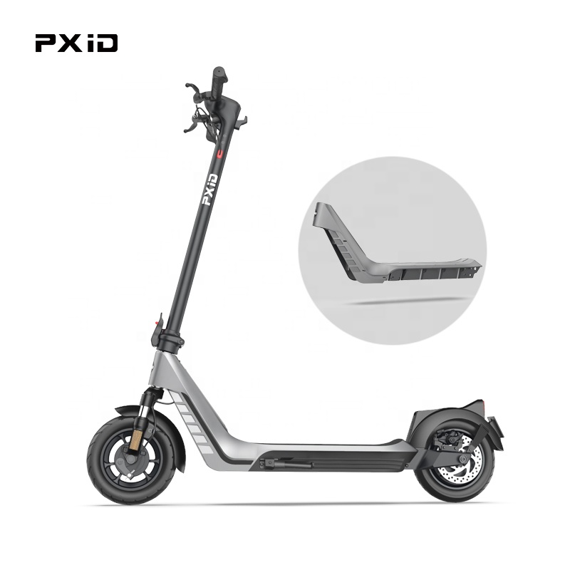 2021 PXID новая распродажа H20 e-scooter OEM цвет 360 в 350 Вт двойная подвеска двойной тормоз плюс e-тормоз прочный складной электрический скутер