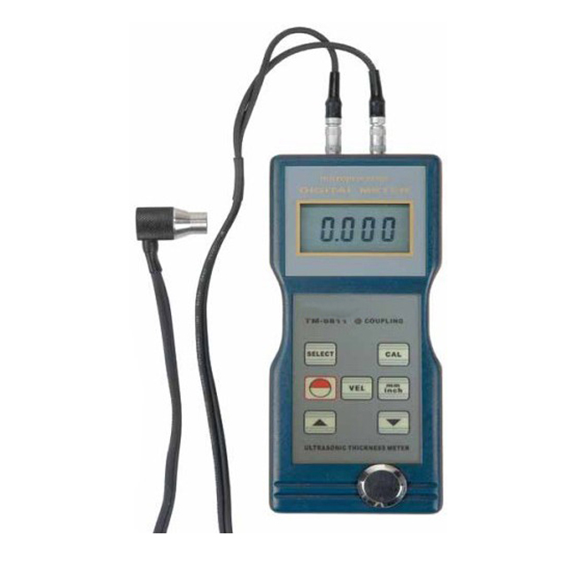 Ultrasonic Metal Steel Aluminum Glass Fiber Thickness Velocity Gauge Meter Tester