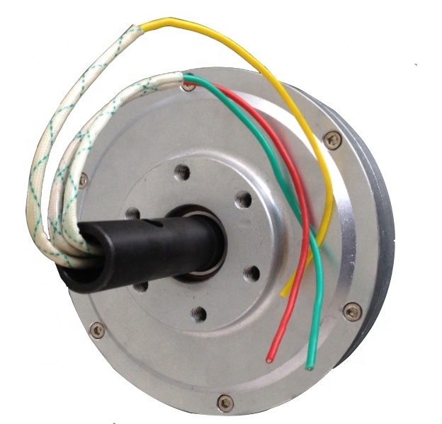 600W Magnetic Levitation Motor 300RPM Axial Flux Coreless Disc Type Permanent Magnet Generator 24V