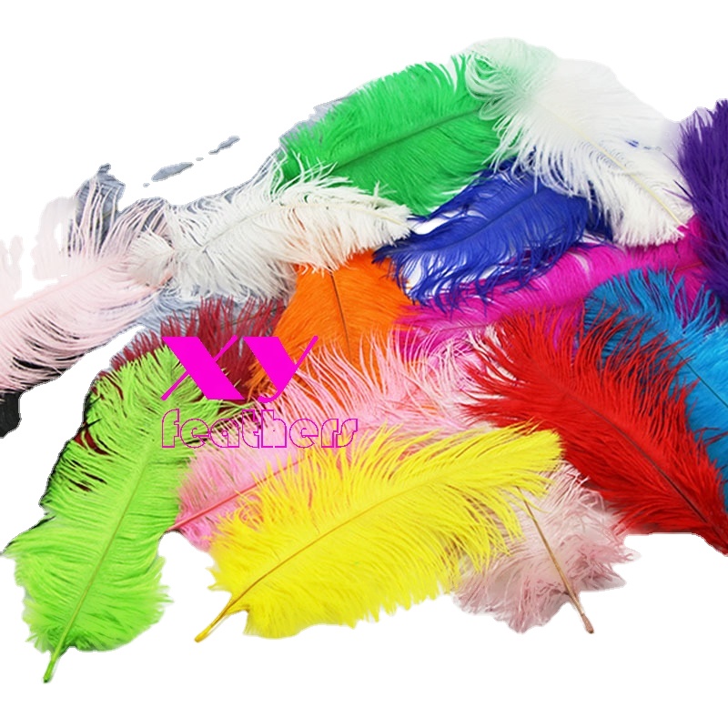 Pink Ostrich Feathers Plumes 8-10 inches(20-25 cm) in Bulk for Gatsby Wedding Party Centerpieces Decorations