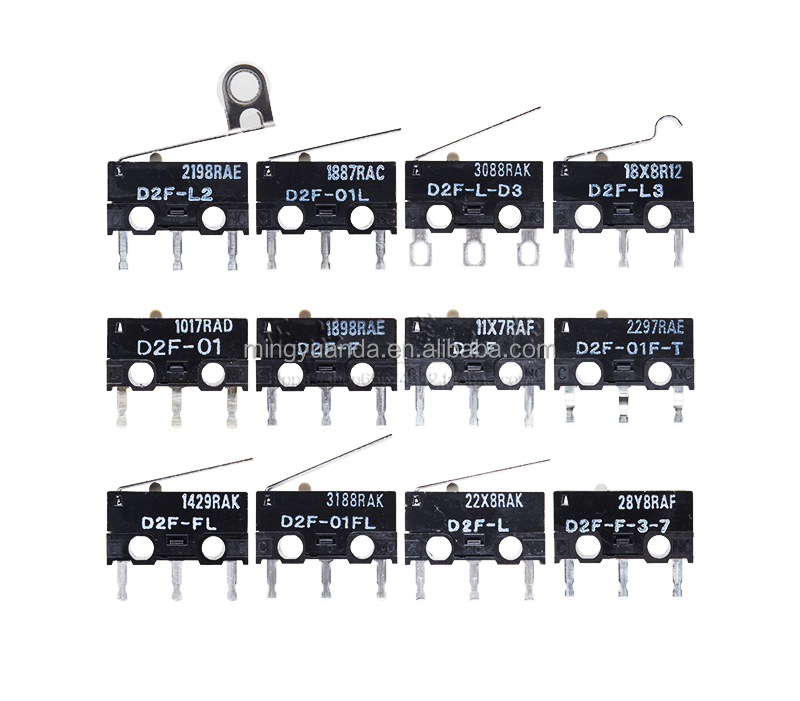 Agent OMRON Switch Snap 3A 125VAC 30VDC Micro switch D2FL D2F-L OMRON Basic switch
