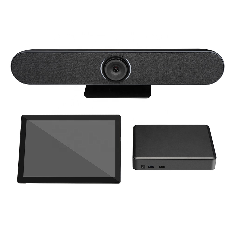 Rocware RMK400 kit Video Conference camera solution kit with all in one 4K UHD USB Camera  Intelligent control tablet  Mini PC