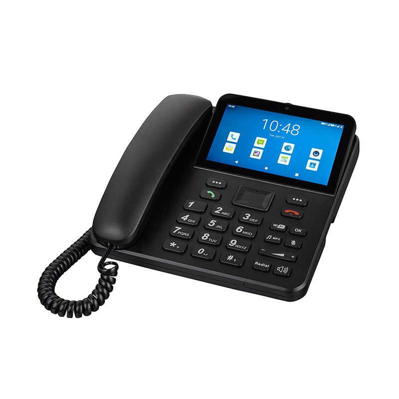 LS830 4 аппарат не привязан к оператору сотовой связи Смарт Android фиксированной беспроводной Настольный телефон 8 дюймов экран видео беспроводной телефон с BT и камера