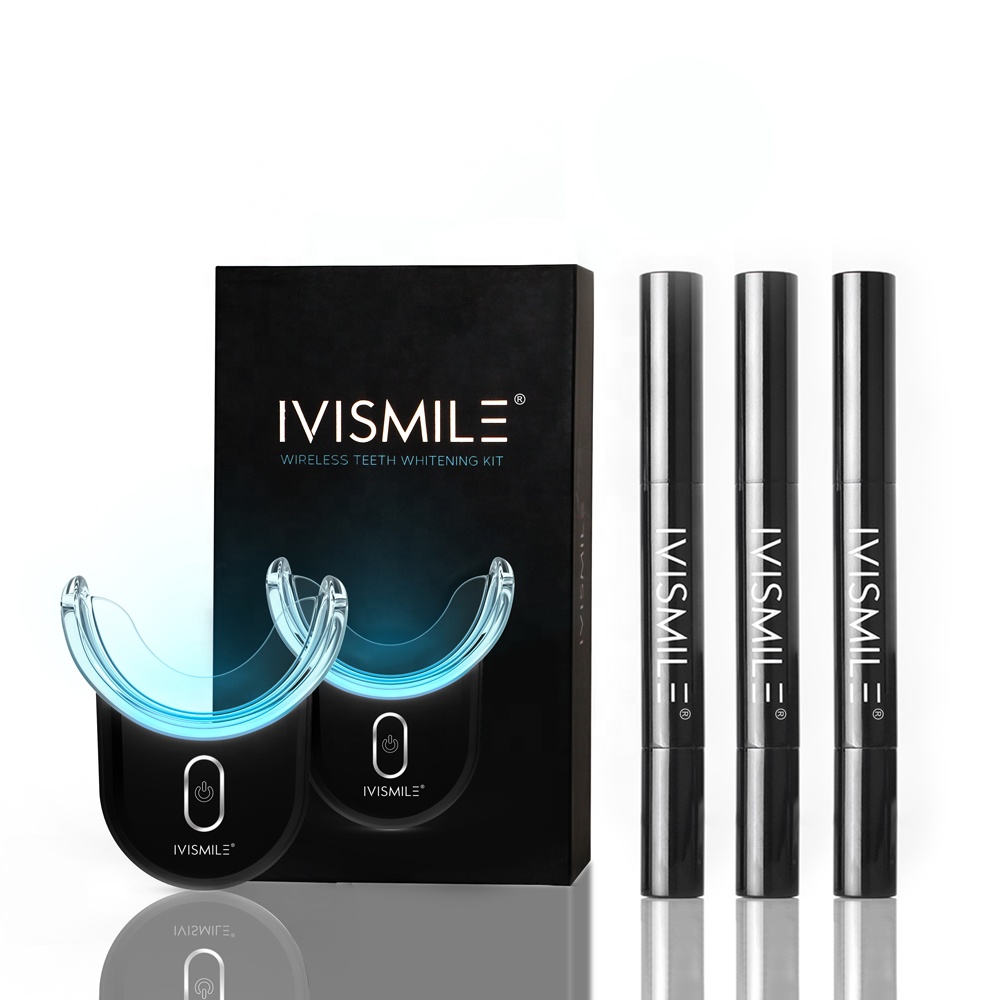 CE Certified Newest Wireless Induction Recharge Teeth Whitening LED Light Kit