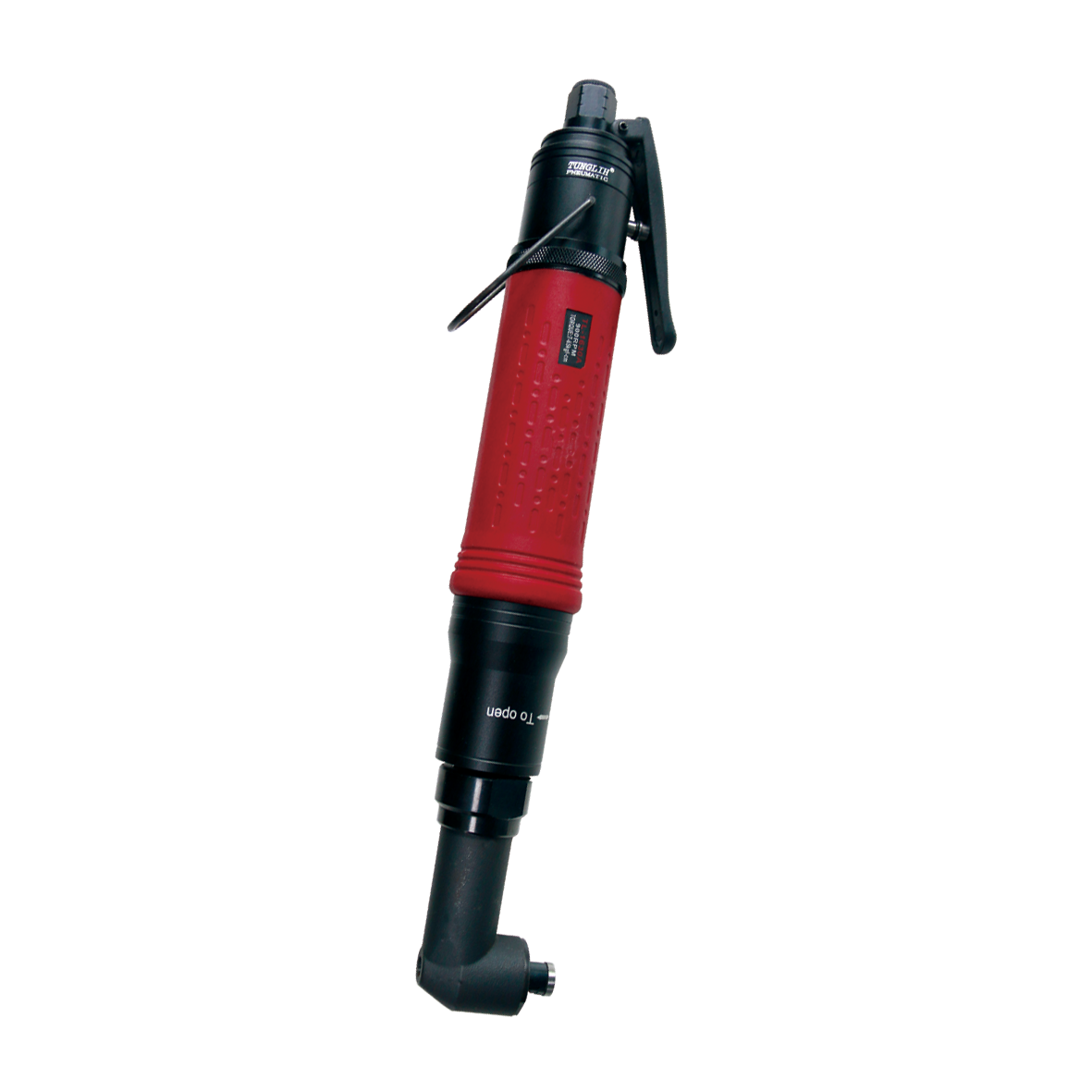 TUNG LIH 90 degree elbow industrial pneumatic screwdriver button switch accurate torque adjustable without error