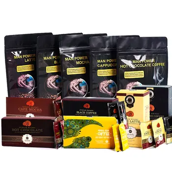 And Cordyceps Reishi Instant Coffee Bio Herb Mushroom Extract 3.5g*30 Sachets/box for Black 0.0035 Kg Box Packaging Coffee Cream