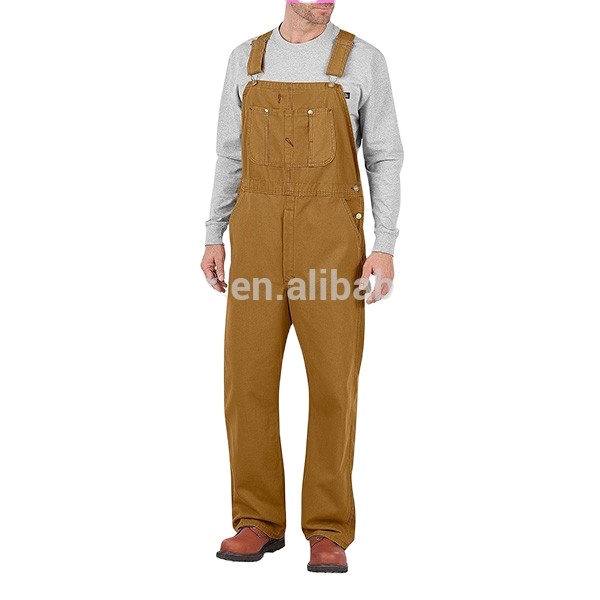 Custom Make 100% Cotton Overalls Work Wear For Men