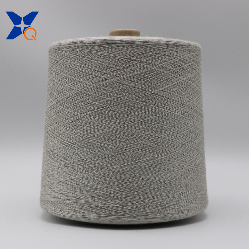 Штапельное волокно из нержавеющей стали Ne40/1ply 30%, смешанное с 70% длинным хлопковым штапером для проводящей антистатической одежды и тканей