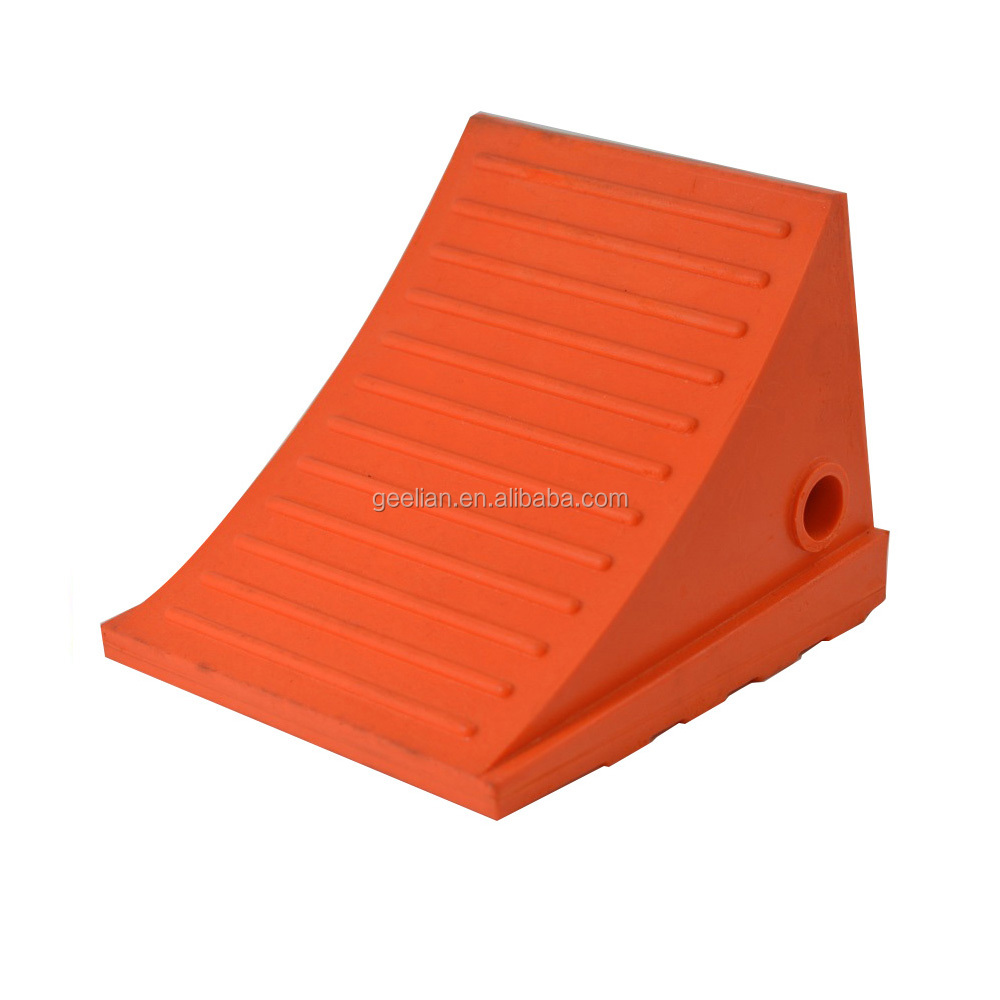 Противооткатная колодка сверхмощный пластиковый HDPE стояночный упор противооткатный упор для грузовиков авто транспортного средства