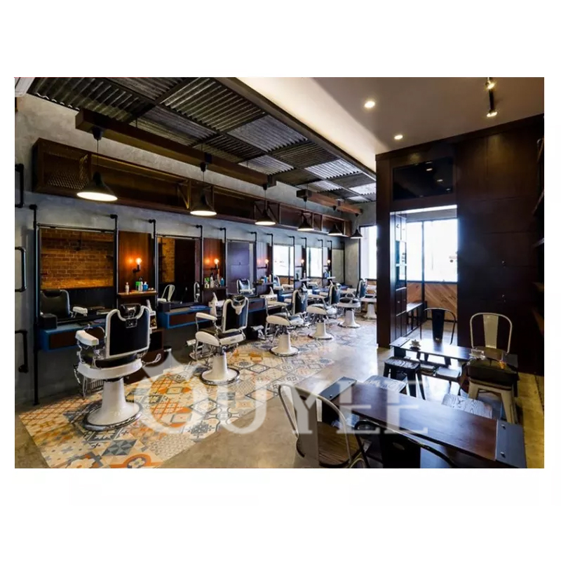Modern Hair Salon Furniture / Manicure Chair Nail Beauty Salon Furniture / Barber Shop Interior Furniture