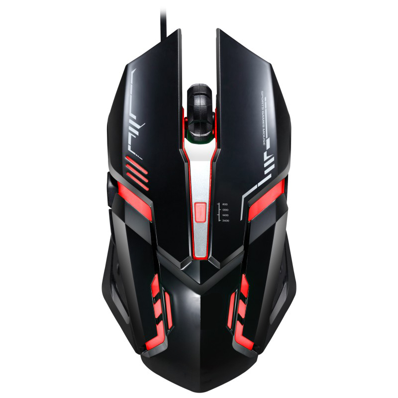 AIWO Wired Gaming Mouse Glare Rgb Business Office Breathing Light Wired Luminous Mouse For Logitech Gaming Computer Accessory