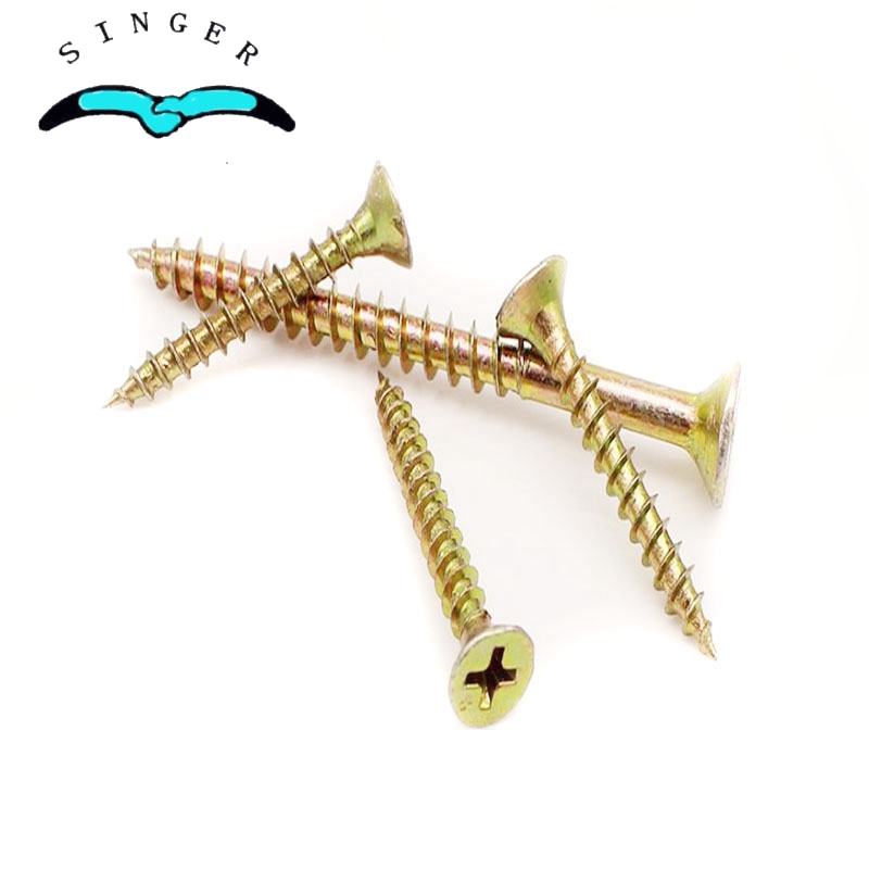 din 7505 pozi doubl flat head chipboard screw manufacturers china
