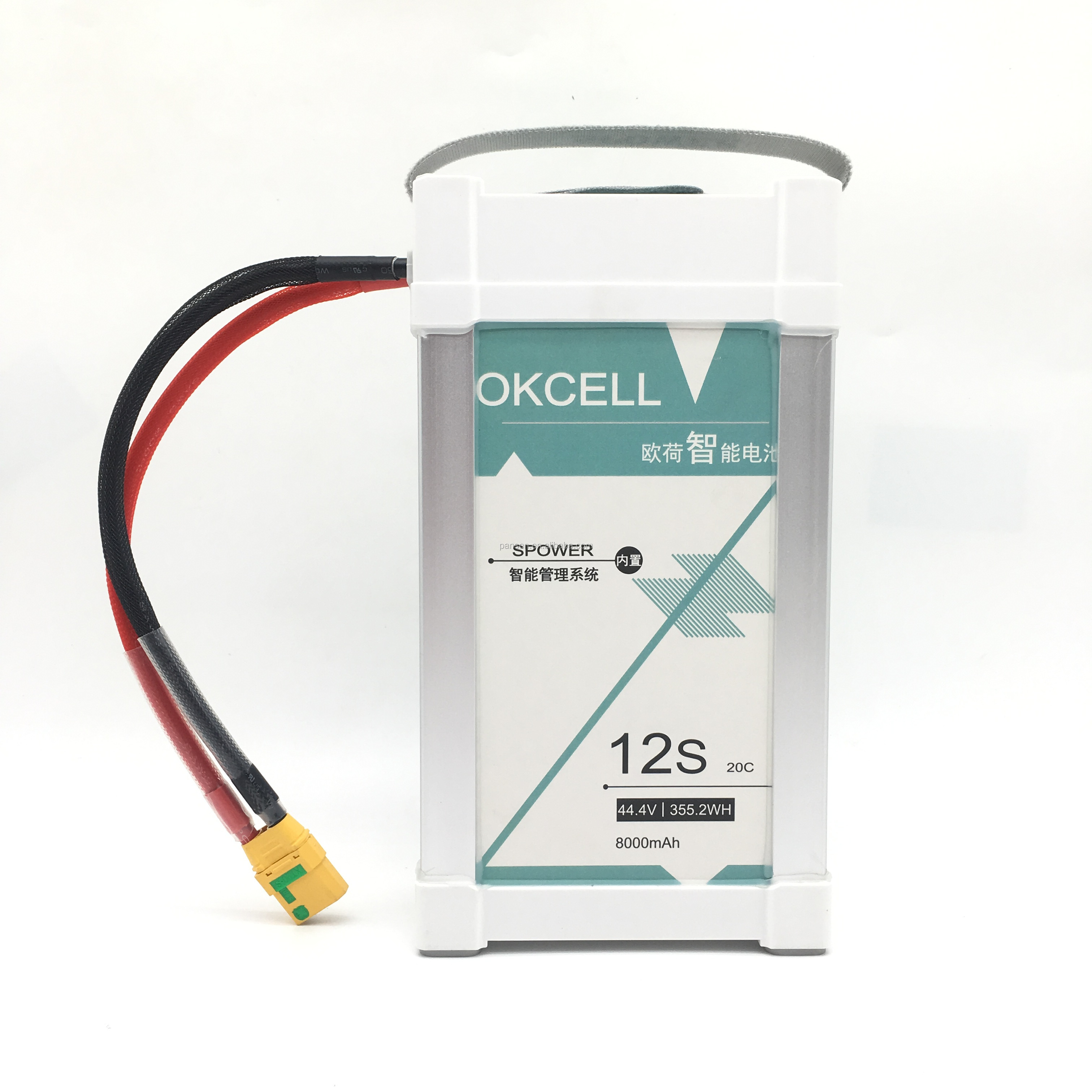 1 шт. OKCELL 8000 мАч 44,4 в 12S LiPO батарея Burst 20C для EFT G06 UAV Multirotor FPV Drone 5 заказов