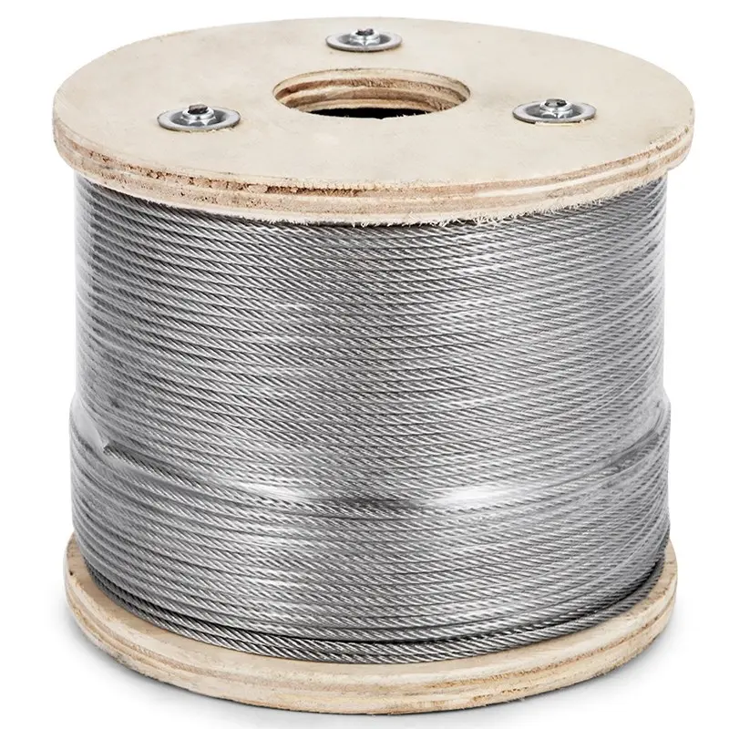 10mm 7x19 stainless steel wire cable Used for exterior deck cable railing