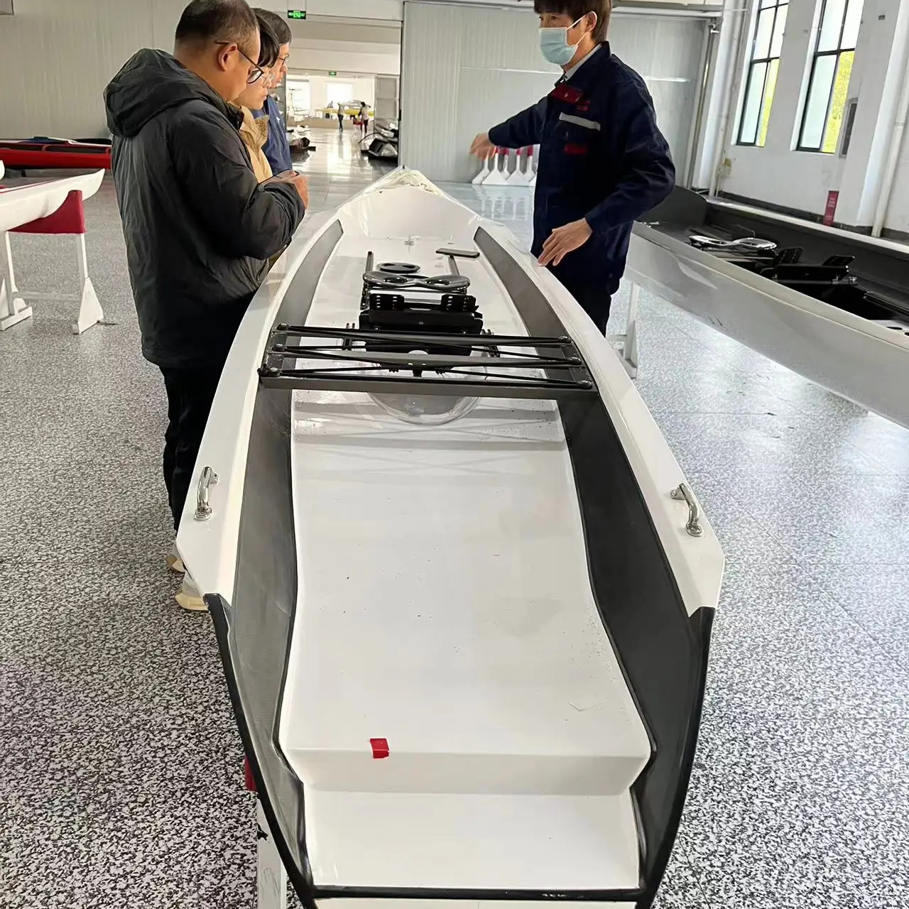 Falcon Coastal rowing boat Available in 1x & 2x. 4x